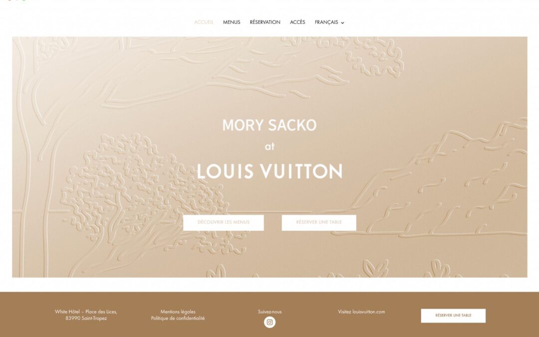 Mory Sacko at Louis Vuitton