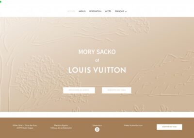 Mory Sacko at Louis Vuitton