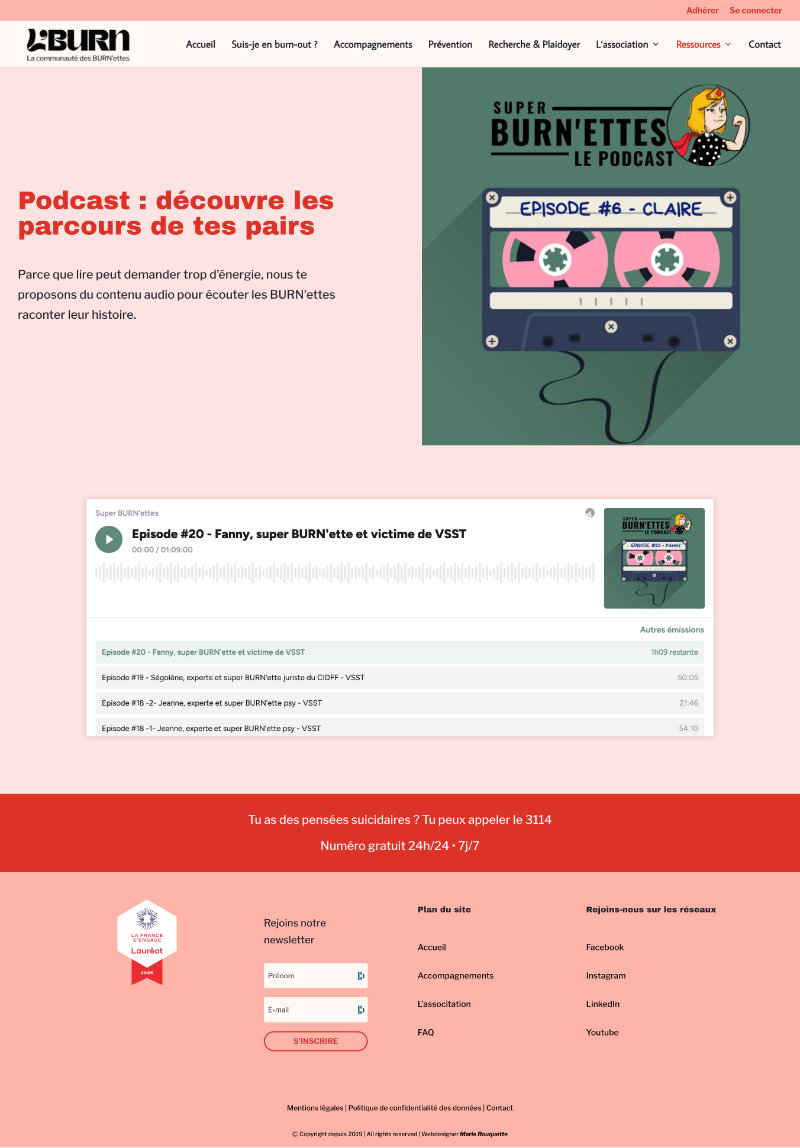 podcast-realisation-lburn-marierouquette-webdesigner